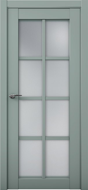 Дверь межкомнатная Кобальт Co 22 Deep Green Сатинат