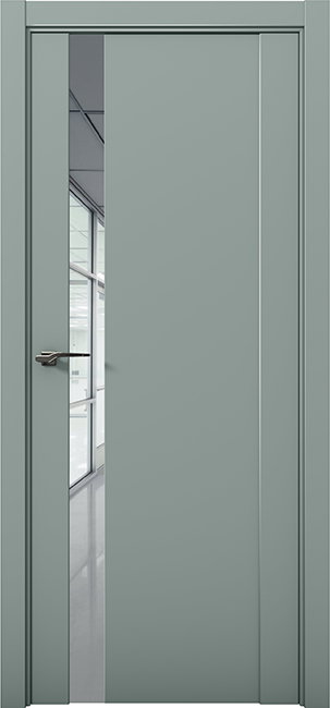 Дверь межкомнатная Кобальт Co 7 Deep Green Зеркало
