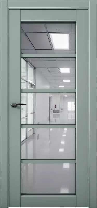 Дверь межкомнатная Кобальт Co 23 Deep Green Зеркало