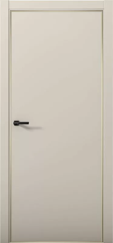 Дверь межкомнатная Палладий Pd 1 Силк Грей Gold Edition